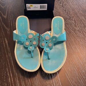 Women’s AK Anne Klein Thong Sandals - Size 10